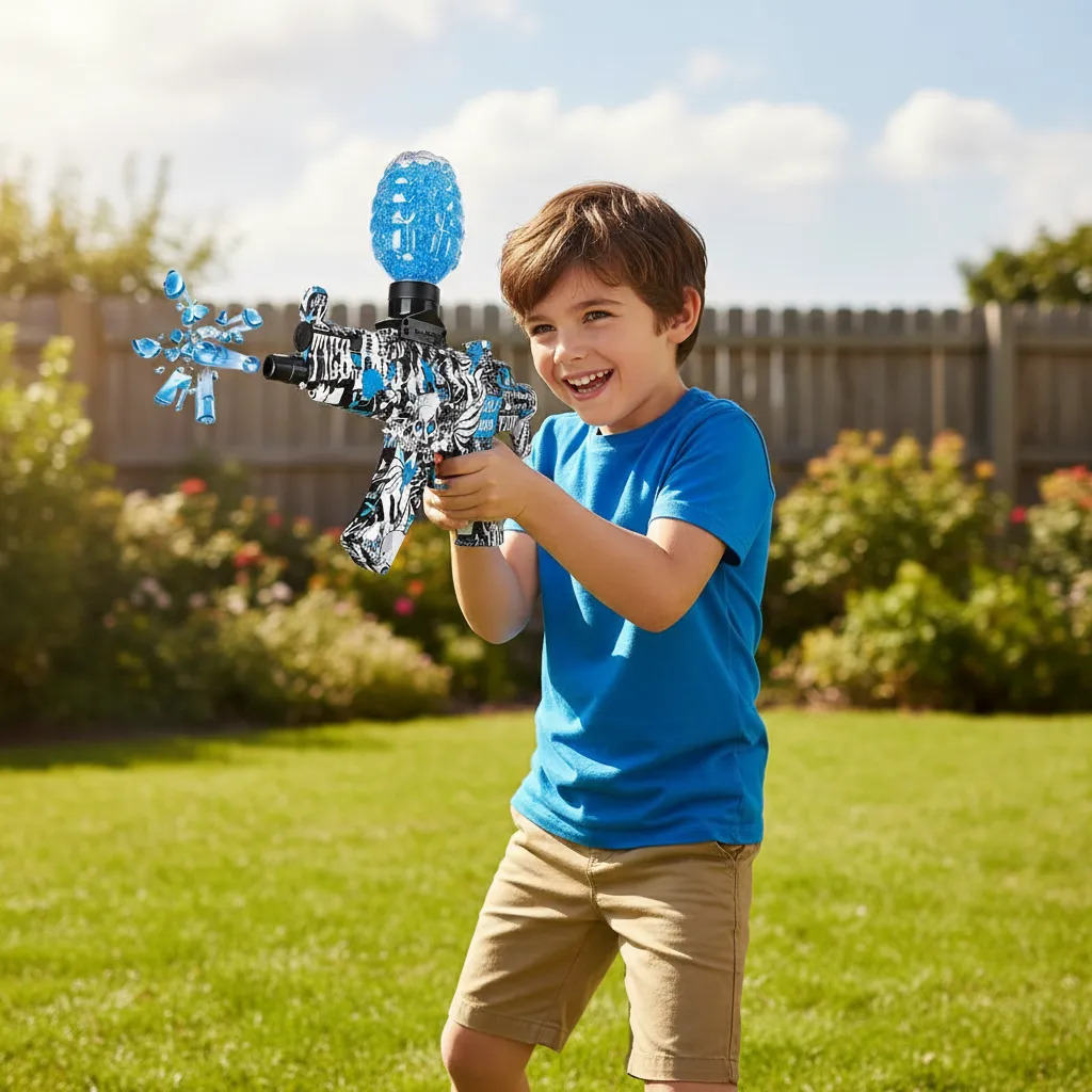 PISTOLA HIDROGEL NIÑOS + ACCESORIOS 🩵